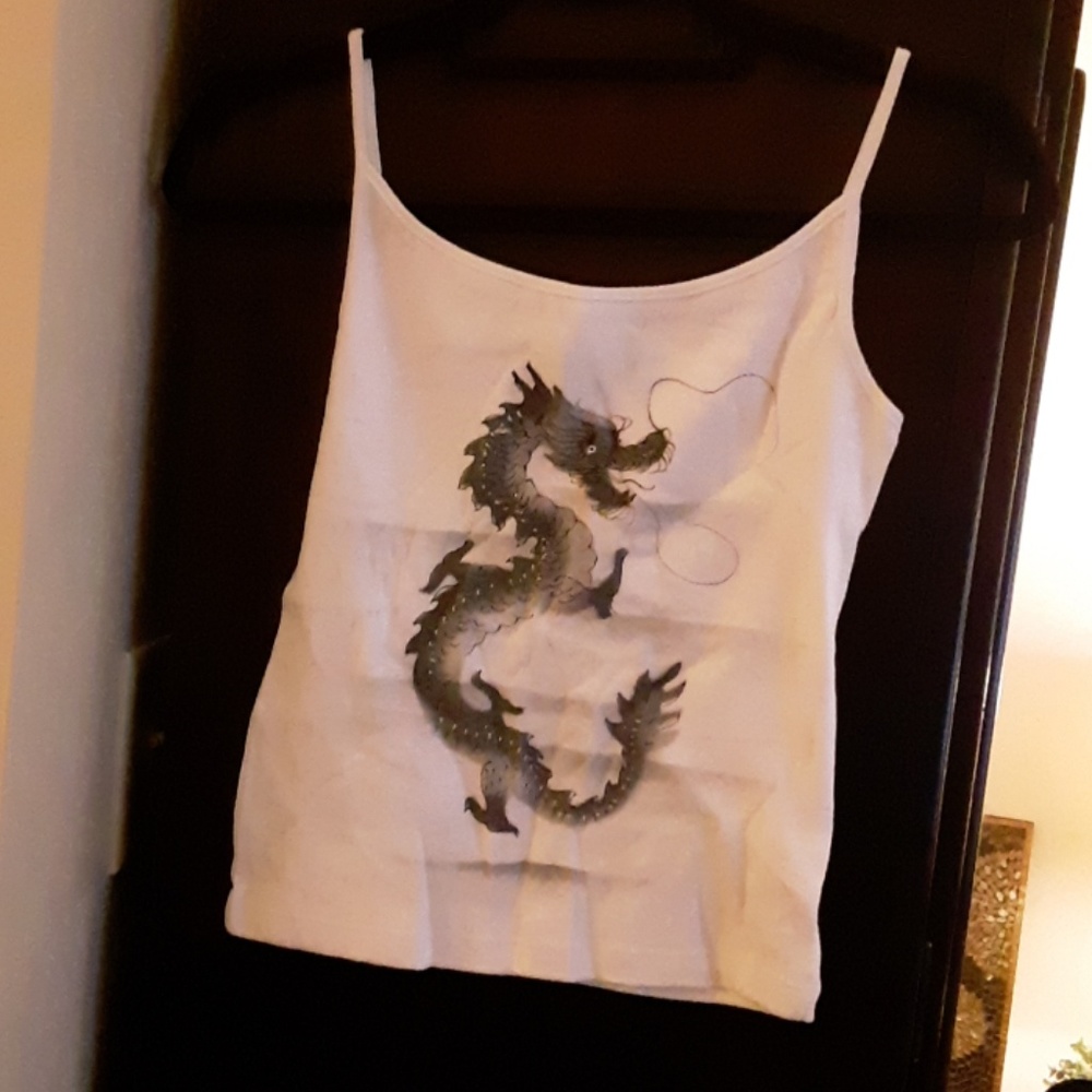 Hand painted DRAGON Kunior size medium